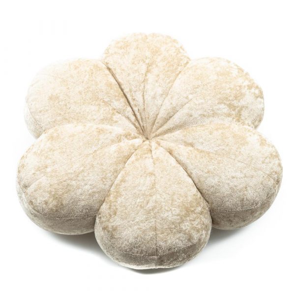 Daisy Filled Pillow- Ecru - Image 2