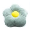 Velvet Filled Pillow- Water Green - Image 3