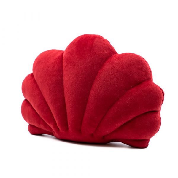 Oyster Stuffed Pillow- Red - Image 2