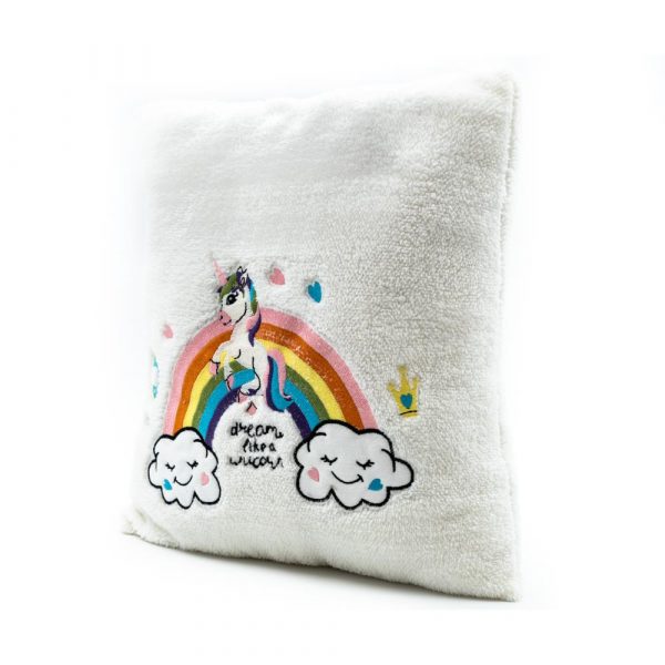 Unicorn Rainbow Decorative Pillow - Image 2