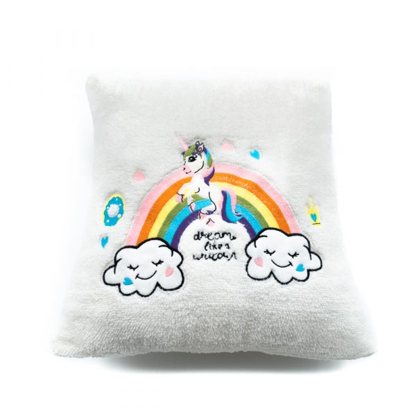 Unicorn Rainbow Decorative Pillow - Image 3