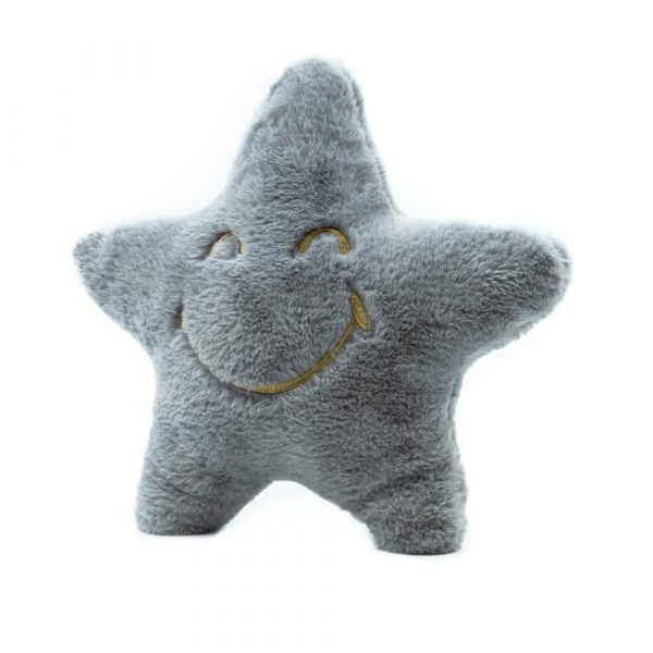 Star Plush Decorative Pillow- Gray - Image 2