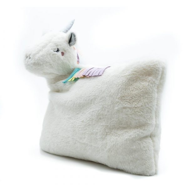 Unicorn Plush Decorative Pillow - Image 3
