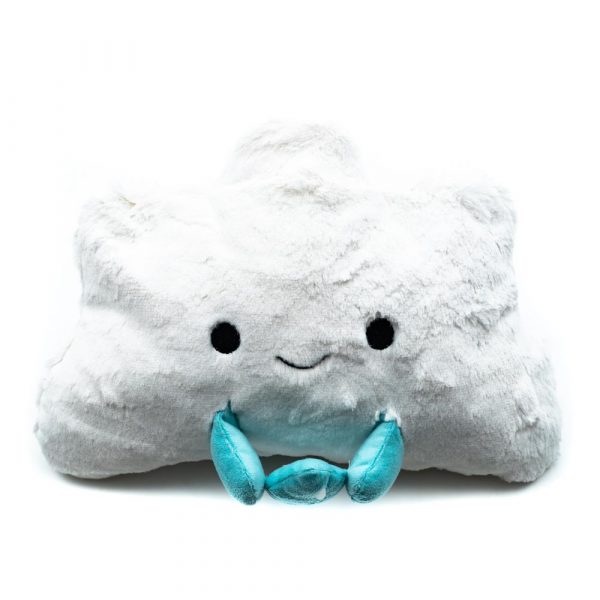 Cute Cloud Decorative Pillow - White - Image 2
