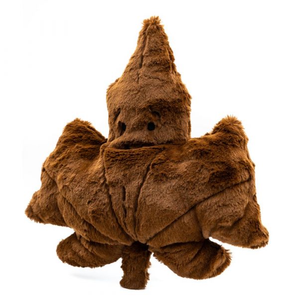 Leaf Decorative Pillow- Brown - Image 2