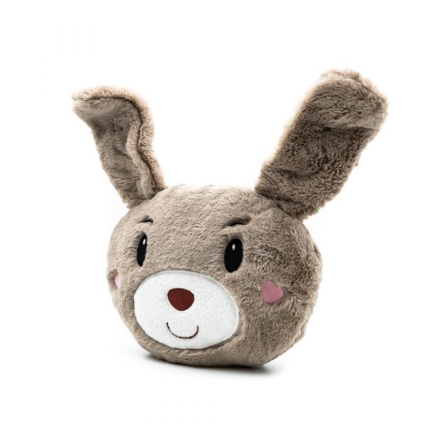 Rabbit Decorative Pillow-Brown - Image 3