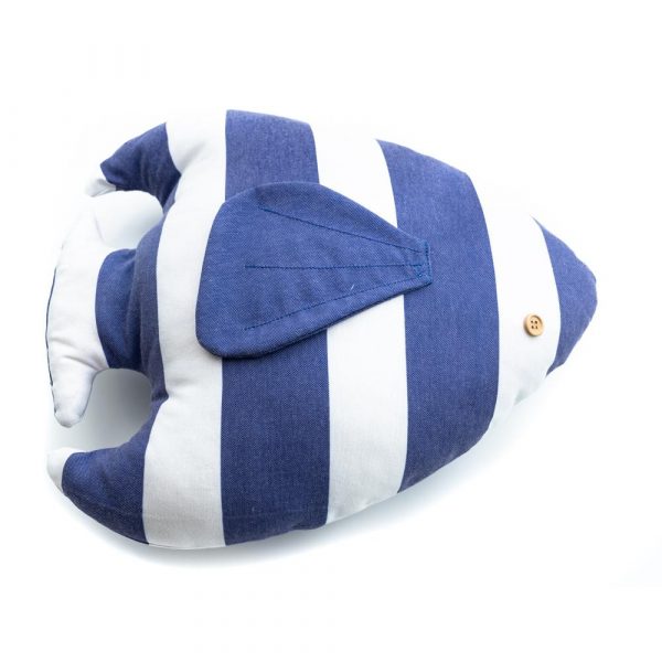 Striped Filled Pillow - Image 2