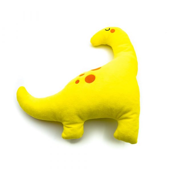Dino Dekoratif Yastık-Sarı - Görsel 2