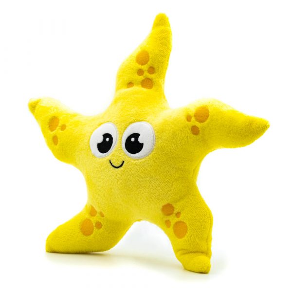 Starfish Decorative Pillow-Yellow - Image 2