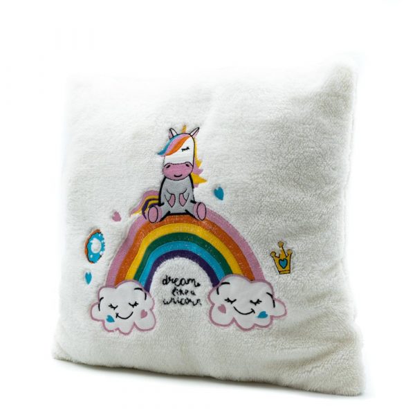 Unicorn Cloudy Decorative Pillow - Image 2