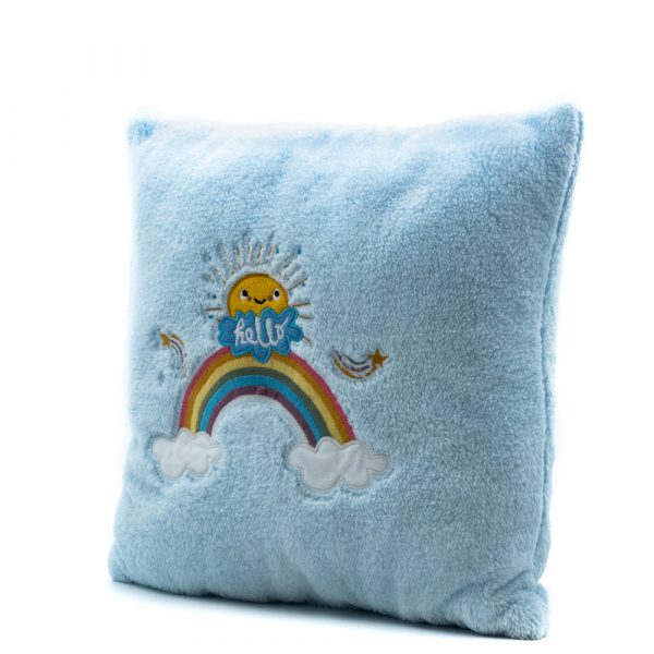 Cloudy Decorative Pillow-Blue - Image 2