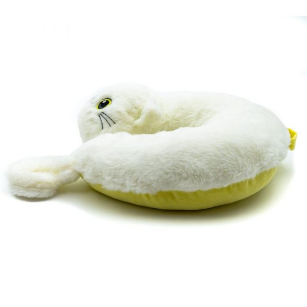 Cat White Neck Pillow - Image 3