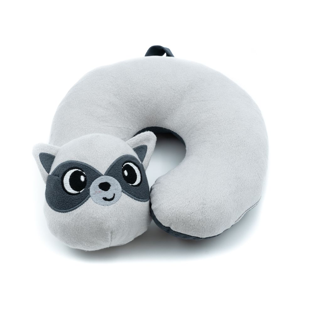 Raccoon Neck Pillow Petrichor Textile