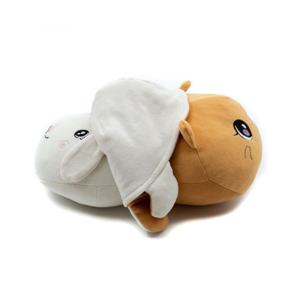 Double-Sided Transforming Cat-Rabbit Pillow - Image 2
